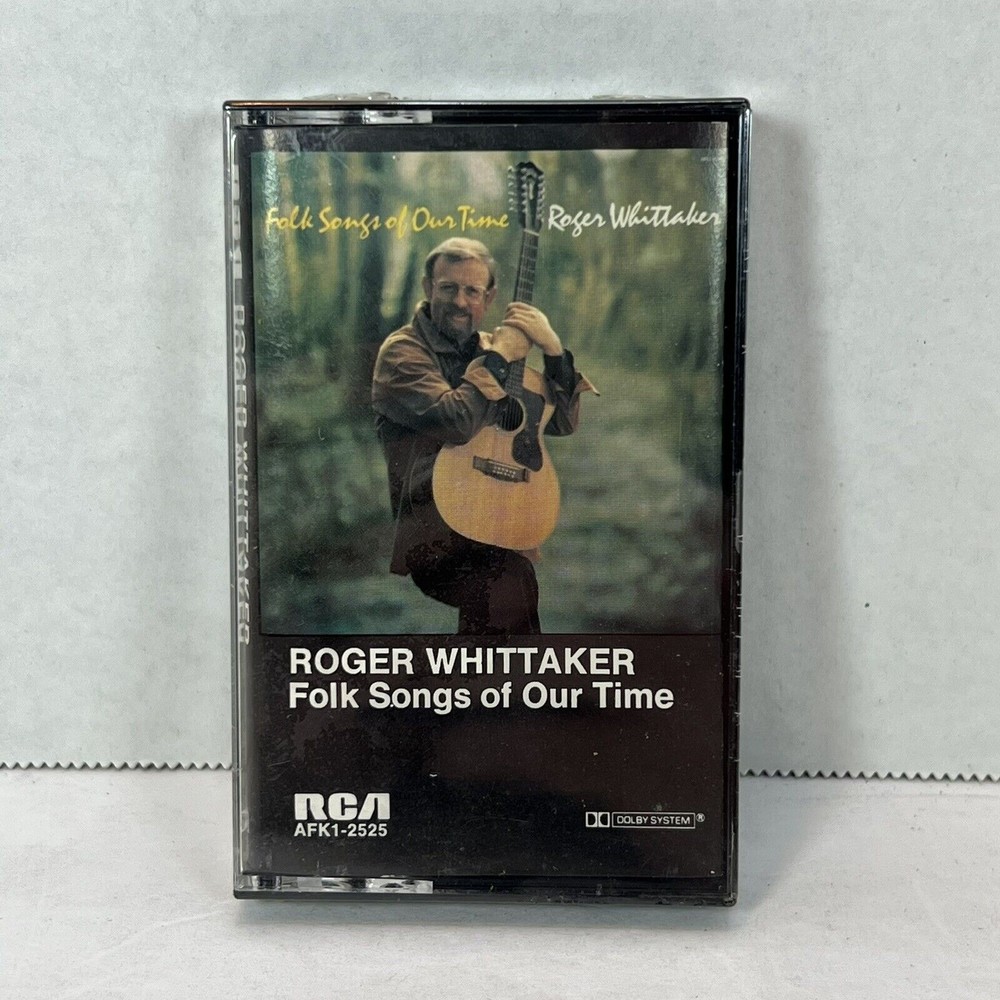 Roger Whittaker Folk Songs of Our Time Cassette Sealed afk1-2525